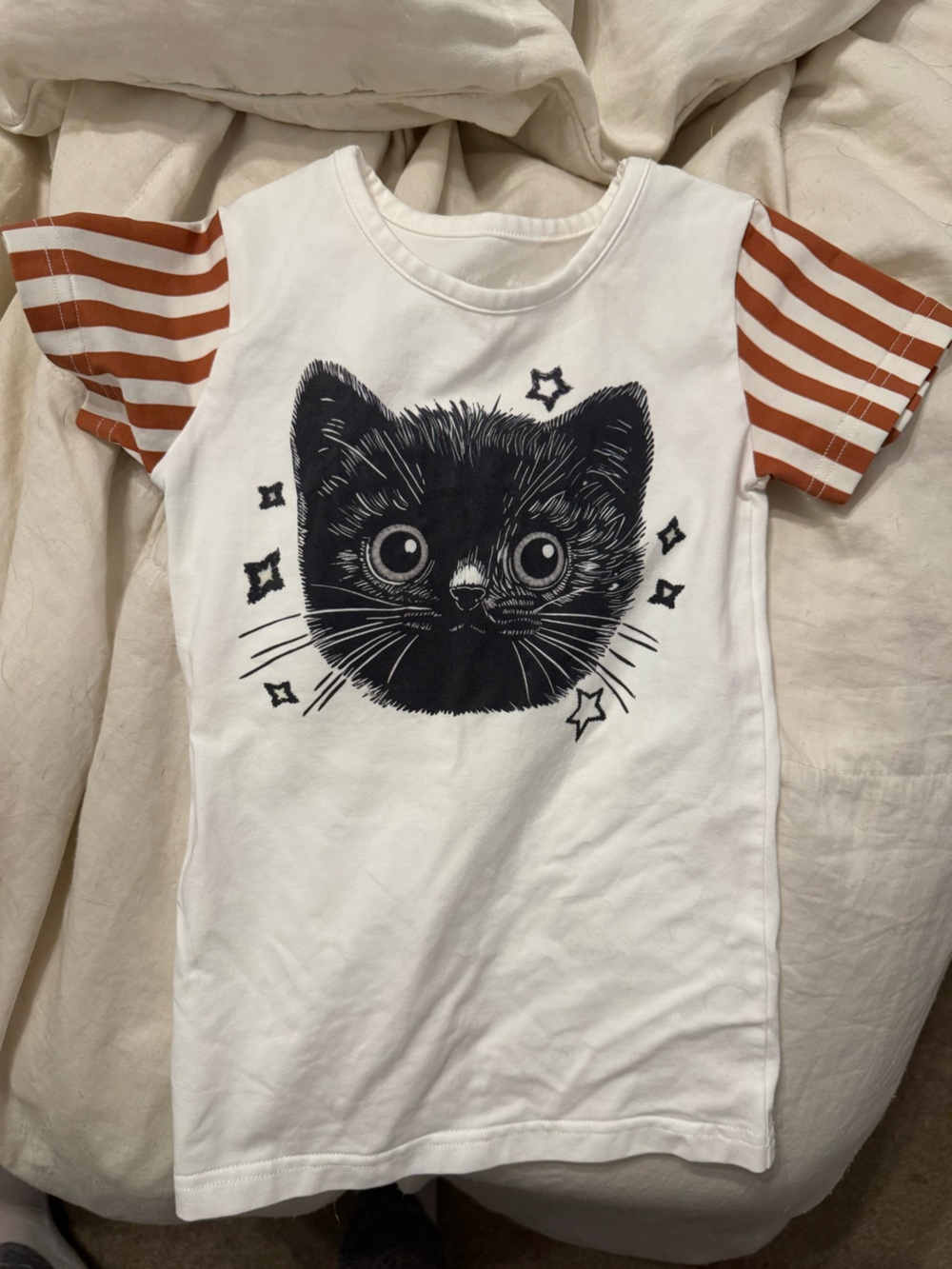 Cat Graphic Tee - made by Molly
